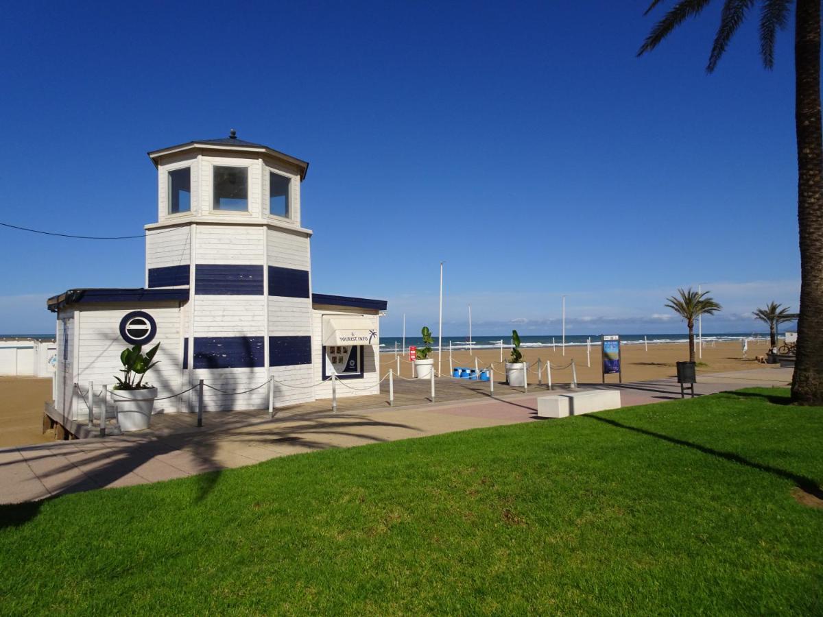 Mar Del Est Gandia - Alquiler Solo A Familias Daire Playa de Gandia Dış mekan fotoğraf